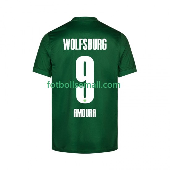 Matchtröjor VfL Wolfsburg Mohamed Amoura 9 2025-2026 Kortärmad till Herr (1:a ställ)