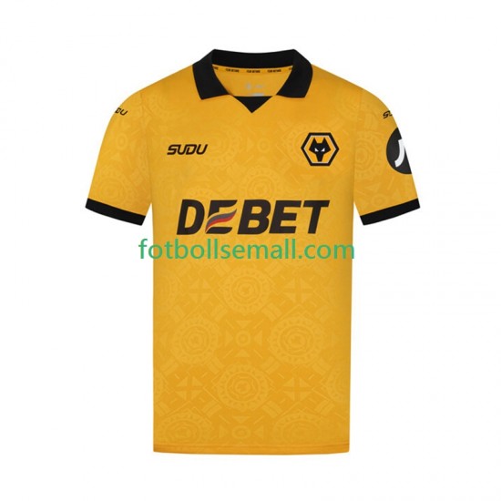 Matchtröjor Wolverhampton Wanderers 2025-2026 Kortärmad till Herr (1:a ställ)