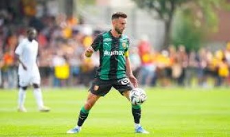 RC Lens andra bortatröja säsongen 2025-26