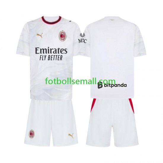 Matchtröjor AC Milan 2026-2027 Kortärmad till Barn (2:a ställ)