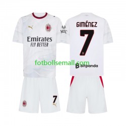 Matchtröjor AC Milan Gimenez 7 2026-2027 Kortärmad till Barn (2:a ställ)