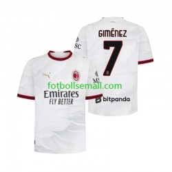 Matchtröjor AC Milan Gimenez 7 2026-2027 Kortärmad till Herr (2:a ställ)