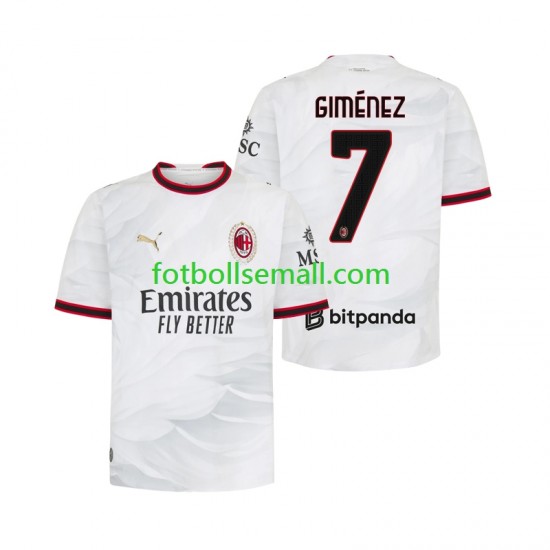 Matchtröjor AC Milan Gimenez 7 2026-2027 Kortärmad till Herr (2:a ställ)
