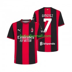 Matchtröjor AC Milan Gimenez 7 2026-2027 Kortärmad till Herr (1:a ställ)