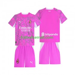 Matchtröjor AC Milan Målvaktströja 2026-2027 Kortärmad till Barn (2:a ställ)