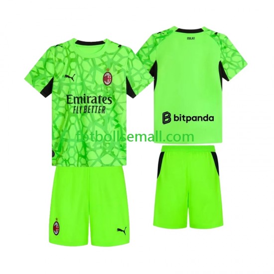 Matchtröjor AC Milan Målvaktströja 2026-2027 Kortärmad till Barn (3:e ställ)