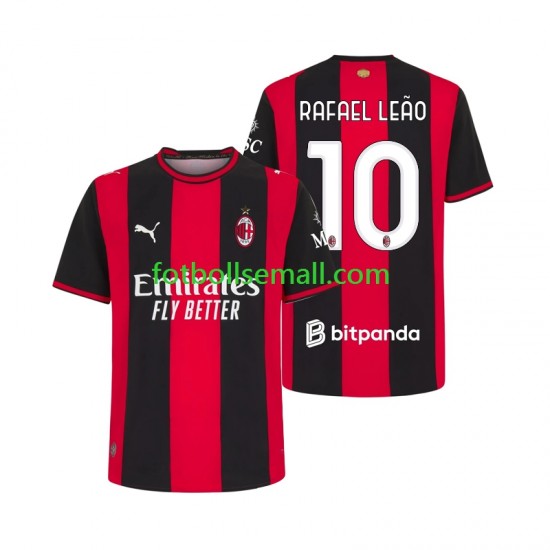 Matchtröjor AC Milan Rafael Leao 10 2026-2027 Kortärmad till Herr (1:a ställ)