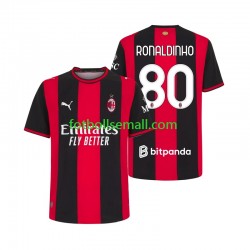 Matchtröjor AC Milan Ronaldinho 80 2026-2027 Kortärmad till Herr (1:a ställ) Matchtröjor AC Milan Ronaldinho 80 2026-2027 Kortärmad till Herr (1:a ställ)