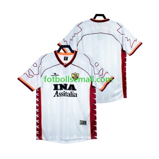 Matchtröjor AS Roma Retro 1999 2000 Kortärmad till Herr (2:a ställ)