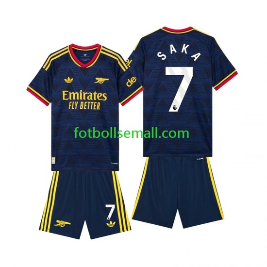 Matchtröjor Arsenal Bukayo Saka 7 2026-2027 Kortärmad till Barn (2:a ställ)