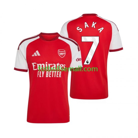 Matchtröjor Arsenal Bukayo Saka 7 2026-2027 Kortärmad till Herr (1:a ställ)