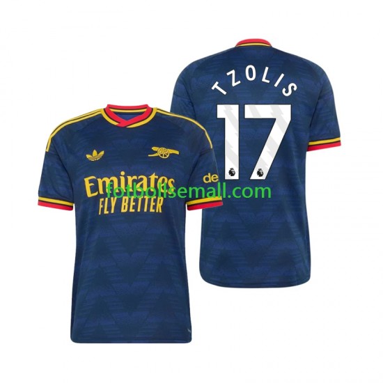Matchtröjor Arsenal Christos Tzolis 17 2026-2027 Kortärmad till Herr (2:a ställ)
