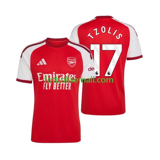 Matchtröjor Arsenal Christos Tzolis 17 2026-2027 Kortärmad till Herr (1:a ställ)