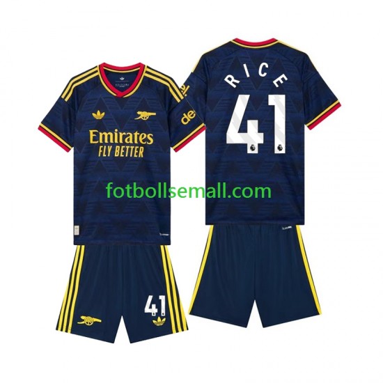 Matchtröjor Arsenal Declan Rice 41 2026-2027 Kortärmad till Barn (2:a ställ)