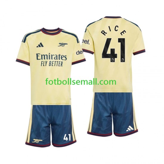 Matchtröjor Arsenal Declan Rice 41 2026-2027 Kortärmad till Barn (3:e ställ)