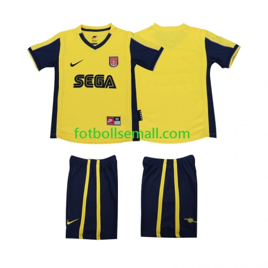 Matchtröjor Arsenal Retro 2000 2001 Kortärmad till Barn (2:a ställ)