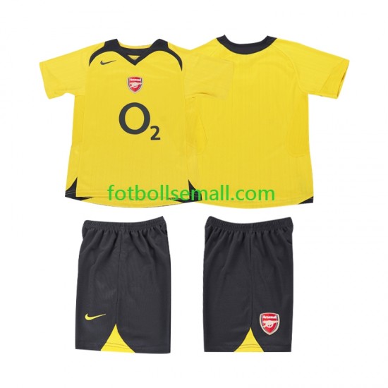Matchtröjor Arsenal Retro 2005 2006 Kortärmad till Barn (2:a ställ)