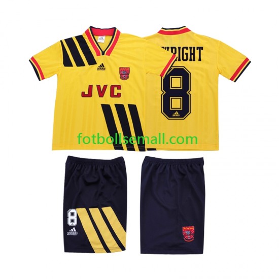 Matchtröjor Arsenal WRIGHT 8 Retro 1993 1994 Kortärmad till Barn (2:a ställ)
