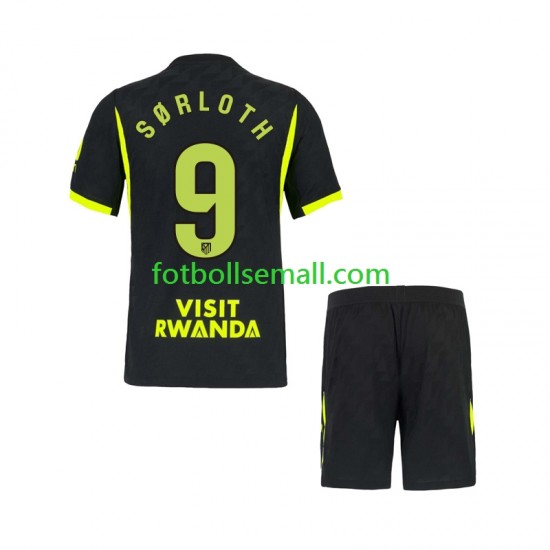 Matchtröjor Atlético Madrid Alexander Sorloth 9 2026-2027 Kortärmad till Barn (2:a ställ)