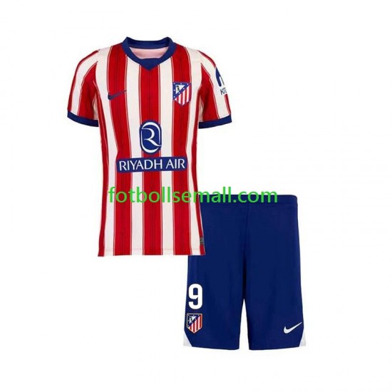 Matchtröjor Atlético Madrid Alexander Sorloth 9 2026-2027 Kortärmad till Barn (1:a ställ)