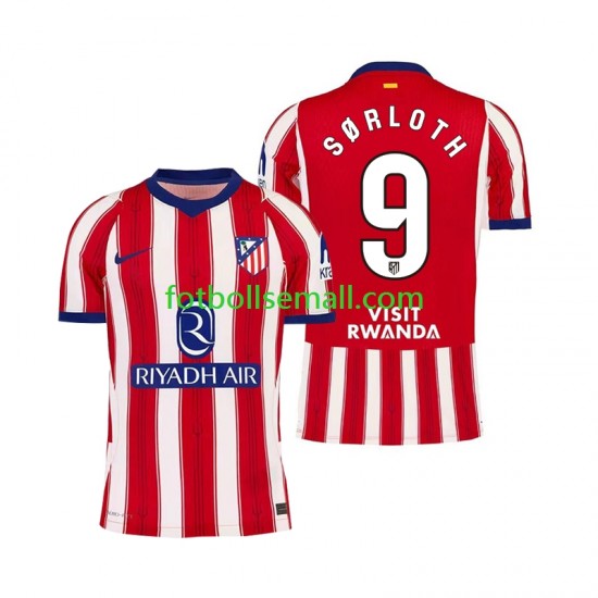 Matchtröjor Atlético Madrid Alexander Sorloth 9 2026-2027 Kortärmad till Herr (1:a ställ)