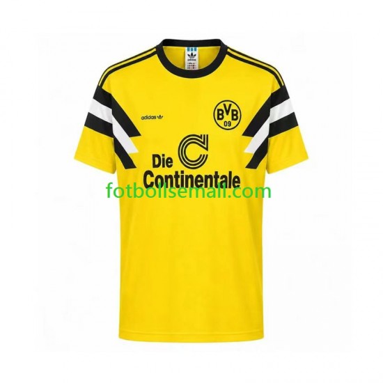 Matchtröjor Borussia Dortmund Retro 1989 Kortärmad till Herr (1:a ställ)