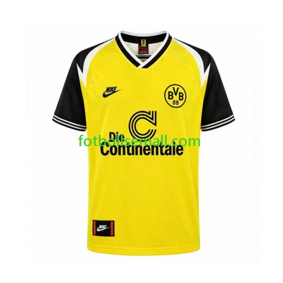 Matchtröjor Borussia Dortmund Retro 1995 Kortärmad till Herr (1:a ställ)