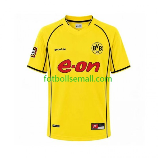 Matchtröjor Borussia Dortmund Retro 2002 Kortärmad till Herr (1:a ställ)