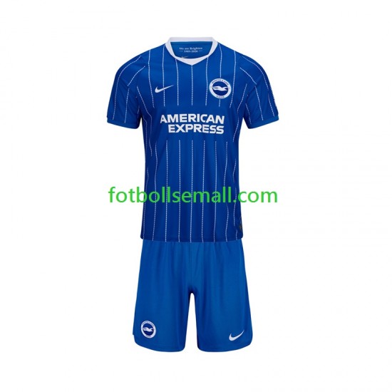 Matchtröjor Brighton Hove Albion 2026-2027 Kortärmad till Barn (1:a ställ)