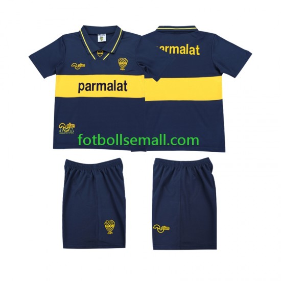 Matchtröjor CA Boca Juniors Retro 1993 1995 Kortärmad till Barn (1:a ställ)