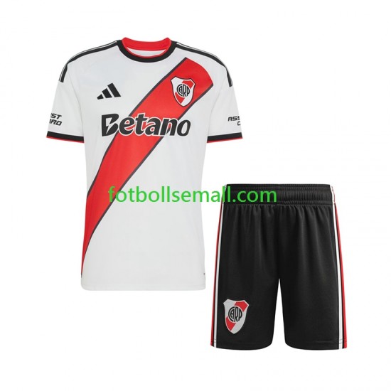 Matchtröjor CA River Plate 2026-2027 Kortärmad till Barn (1:a ställ)