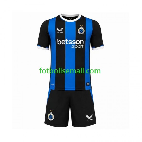 Matchtröjor Club Brugge 2026-2027 Kortärmad till Barn (1:a ställ)