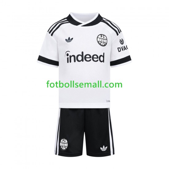 Matchtröjor Eintracht Frankfurt 2026-2027 Kortärmad till Barn (2:a ställ)