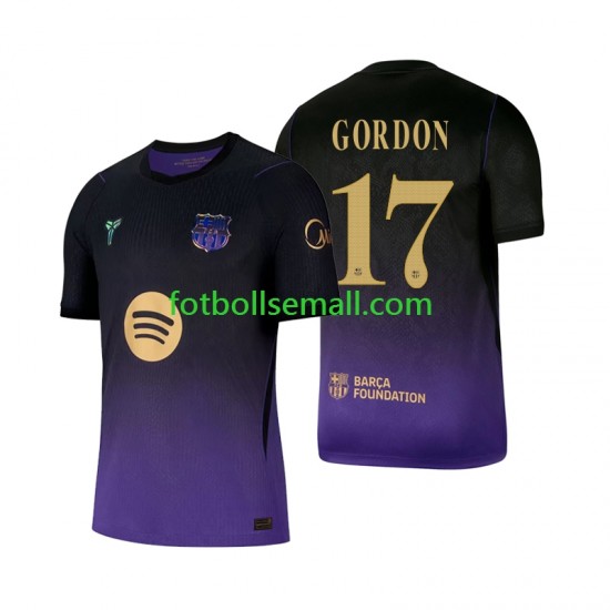 Matchtröjor FC Barcelona Anthony Gordon 17 2026-2027 Kortärmad till Herr (2:a ställ)