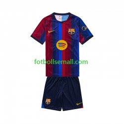 Matchtröjor FC Barcelona 2026-2027 Kortärmad till Barn (1:a ställ)