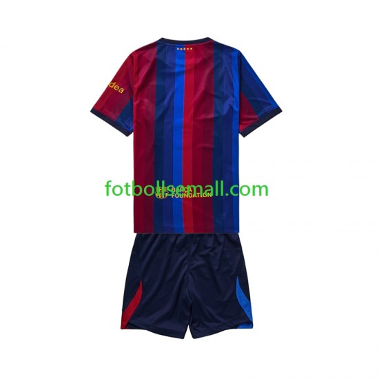 Matchtröjor FC Barcelona 2026-2027 Kortärmad till Barn (1:a ställ)