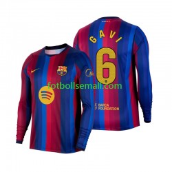 Matchtröjor FC Barcelona Gavi 6 2026-2027 Långärmad till Herr (1:a ställ) Matchtröjor FC Barcelona Gavi 6 2026-2027 Långärmad till Herr (1:a ställ)
