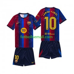 Matchtröjor FC Barcelona Lamine Yamal 10 2026-2027 Kortärmad till Barn (1:a ställ) Matchtröjor FC Barcelona Lamine Yamal 10 2026-2027 Kortärmad till Barn (1:a ställ)