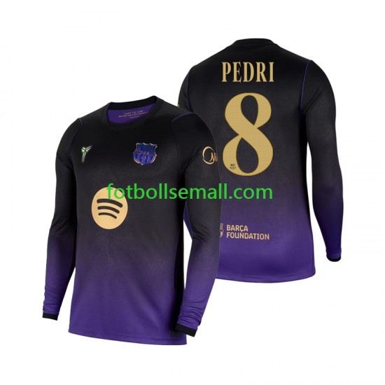 Matchtröjor FC Barcelona Pedri 8 2026-2027 Långärmad till Herr (2:a ställ)