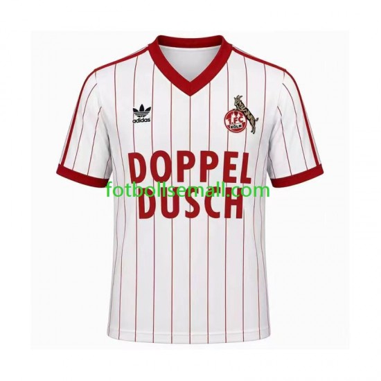 Matchtröjor FC Köln Retro 1982 1983 Kortärmad till Herr (1:a ställ)