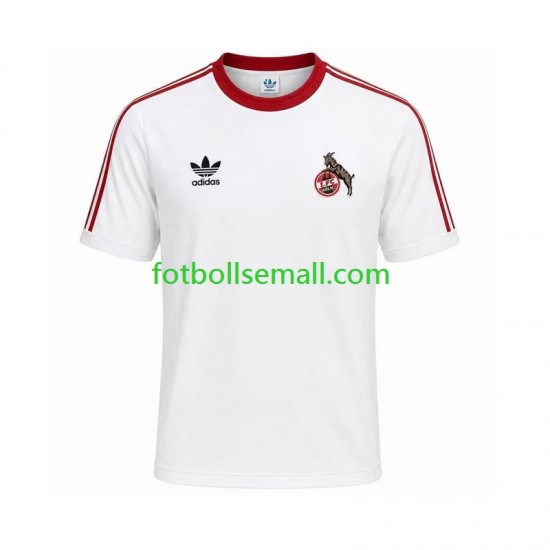 Matchtröjor FC Köln Retro 1986 1987 Kortärmad till Herr (1:a ställ)