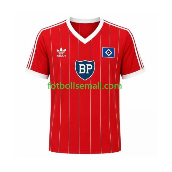 Matchtröjor Hamburger SV Retro 1984 Kortärmad till Herr (2:a ställ)