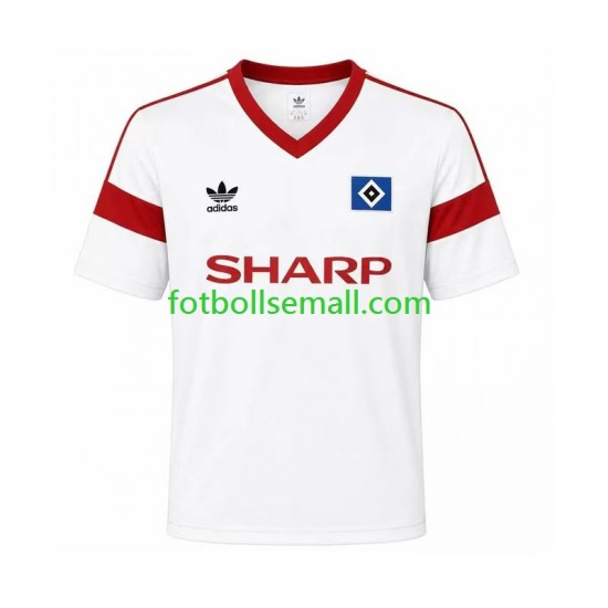 Matchtröjor Hamburger SV Retro 1988 Kortärmad till Herr (1:a ställ)