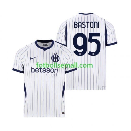 Matchtröjor Inter Milan Alessandro Bastoni 95 2026-2027 Kortärmad till Herr (2:a ställ)