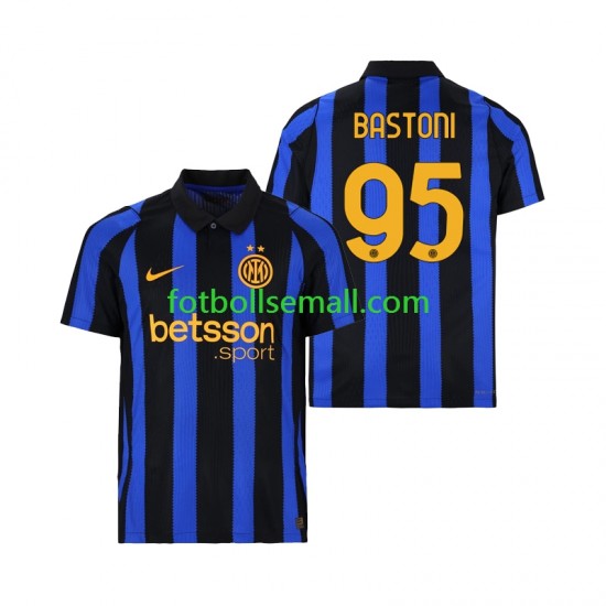 Matchtröjor Inter Milan Alessandro Bastoni 95 2026-2027 Kortärmad till Herr (1:a ställ)