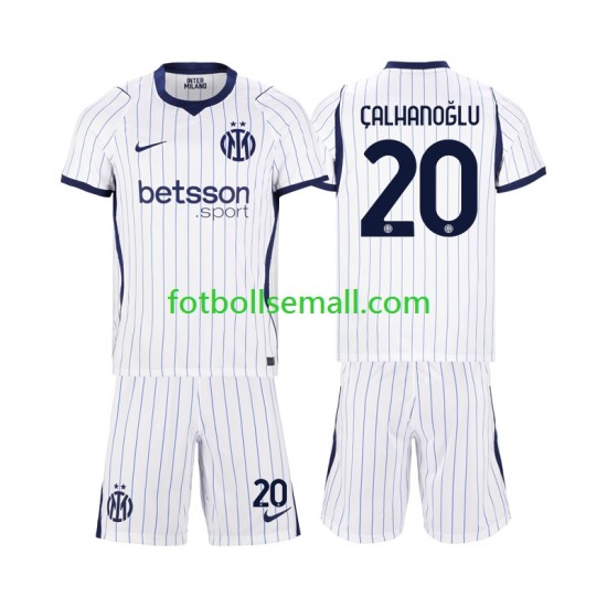 Matchtröjor Inter Milan Hakan Calhanoglu 20 2026-2027 Kortärmad till Barn (2:a ställ)