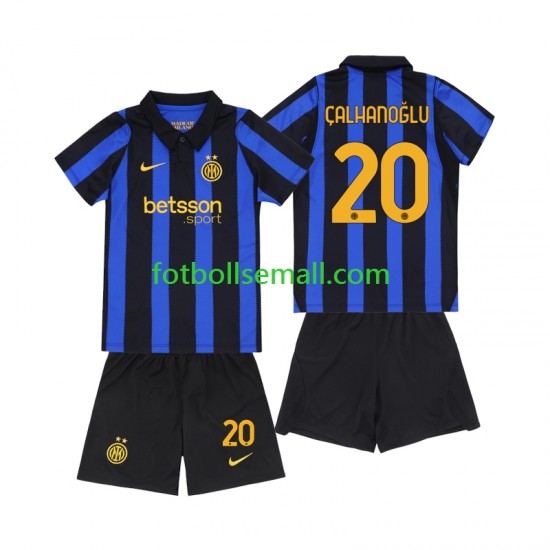 Matchtröjor Inter Milan Hakan Calhanoglu 20 2026-2027 Kortärmad till Barn (1:a ställ)