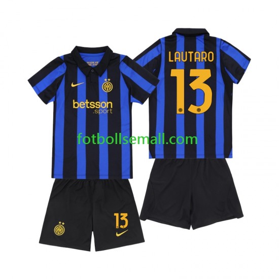 Matchtröjor Inter Milan Lautaro Martinez 13 2026-2027 Kortärmad till Barn (1:a ställ)