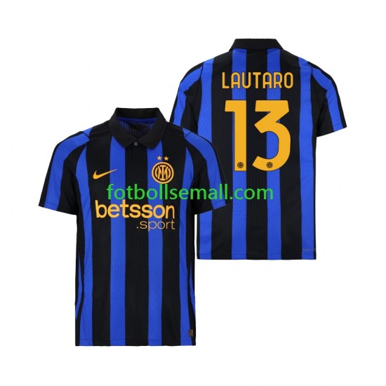 Matchtröjor Inter Milan Lautaro Martinez 13 2026-2027 Kortärmad till Herr (1:a ställ)