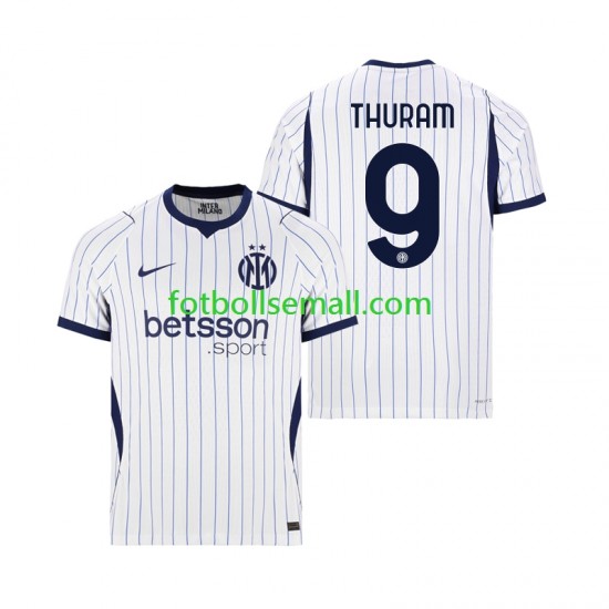 Matchtröjor Inter Milan Marcus Thuram 9 2026-2027 Kortärmad till Herr (2:a ställ)